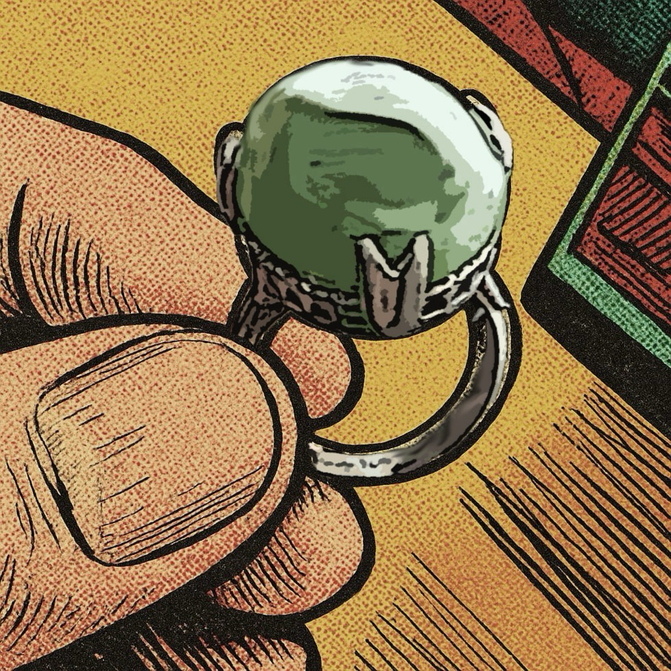 亡き母の翡翠の指輪